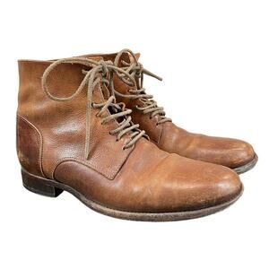 Buttero Italy Leather Lace Up Ankle Boots Men's 41 US 8